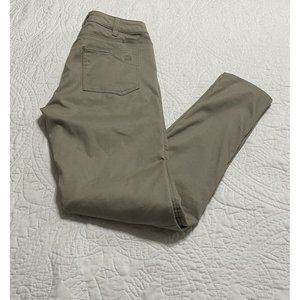 5.11 Tactical Khaki Ankle Zip Cotton Polyester Blend Cargo Pants Women’s 8 Long
